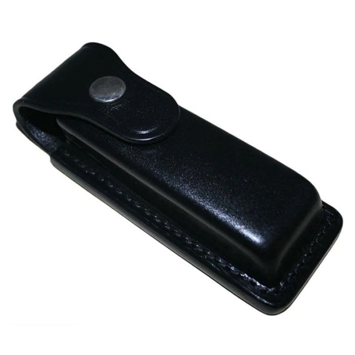 Hellweg Plain Leather Single Magazine Pouch Glock 17 & 22