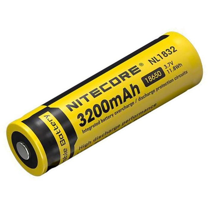 Nitecore 18650 3.7V 3200mAh Rechargeable Battery
