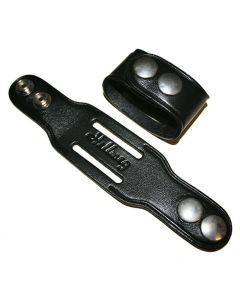 Hellweg Leather Dual Slot Belt Keepers 2-1/4