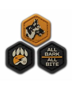 5.11 Tactical K9 Hex Patch - Old Gold
