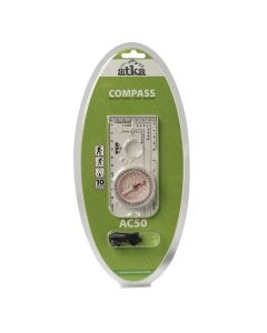 Atka AC50 Orienteering Baseplate Compass With Lanyard