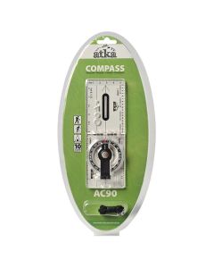 Atka AC90 Baseline Folding Compass With Lanyard