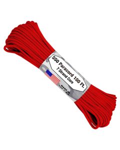 Atwood Rope MFG 550 Paracord - Red
