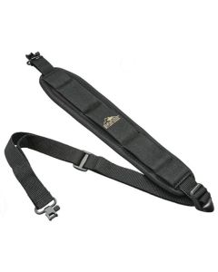 Butler Creek Comfort Stretch Rifle Sling With Swivels Black