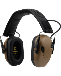 Earmor M300A Electronic Ear Muffs, Coyote Brown