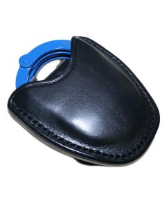 HELLWEG Leather Open Top Handcuff Case Medium - Plain Front