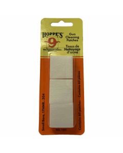 Hoppe's (1201) Gun Cleaning Patches 60 Pack - Suits .17HMR & .204 Cal