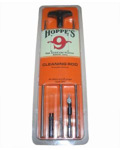 Hoppe's 3 Piece Universal Cleaning Rod Kit - Suits All Calibers & Gauges