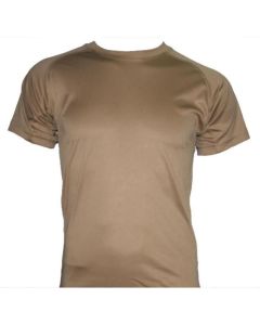 HUSS Tactical Quick Dry Under Shirt - Khaki