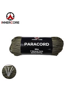 Inner Core 550 Paracord 30 Metre - Olive