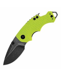 Kershaw Shuffle Folding Blade Knife - BlackWash/Lime