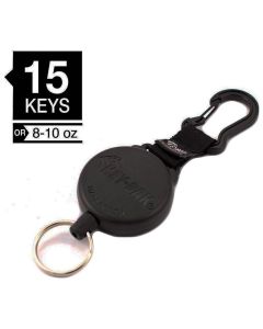 Key-Bak SECURIT Heavy Duty Retractable Keychain Reel w/Carabiner