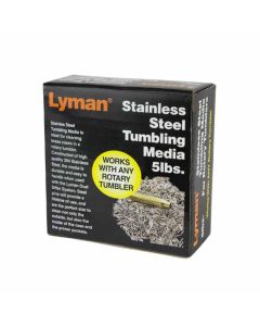 LYMAN Stainlees Steel Rotary Tumblers Media 5LBS