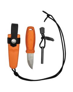 Morakniv Eldris Neck Knife Fire Starter Kit Burnt Orange