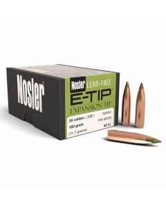 Nosler 30 Caliber 308 180GR SP E-TIP Projectiles - 50 Pack