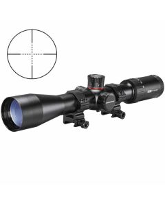 SIMMONS PRO TARGET 4-16x40 Mil-Dot Reticle Riflescope Weaver-Style Rings