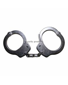 Smith & Wesson M100P Push Pin Lock Chained Handcuffs - Nickel