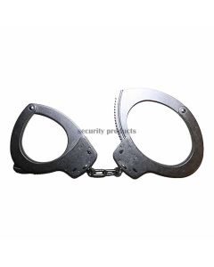 Smith & Wesson M110 Slot Lock Oversize Security Chained Handcuffs - Nickel