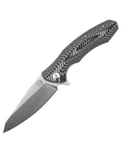 Tassie Tiger Knives Reverse Tanto Folding Knife TTKRT93FBW
