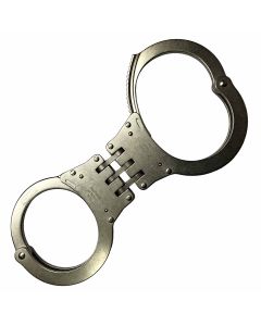 TCH 832 Oversize Dual Keyhole Hinged Handcuffs