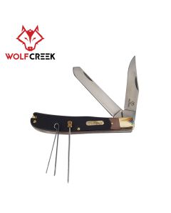 Wolf Creek Trapper 2 Blade Folding Pocket Knife