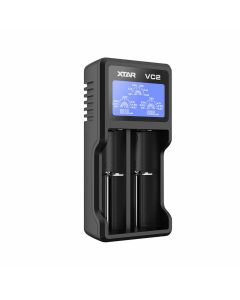 XTAR VC2 2-Cell USB LCD Li-ion /Ni-MH Battery Charger